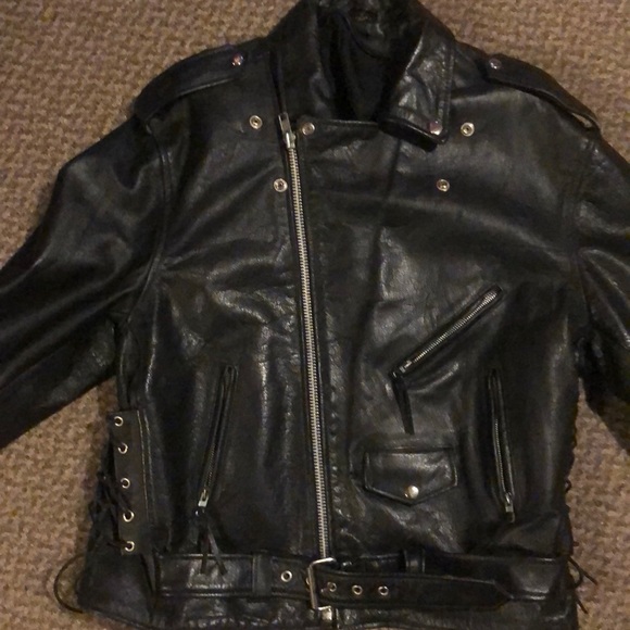 Other - Leather Biker Jacket